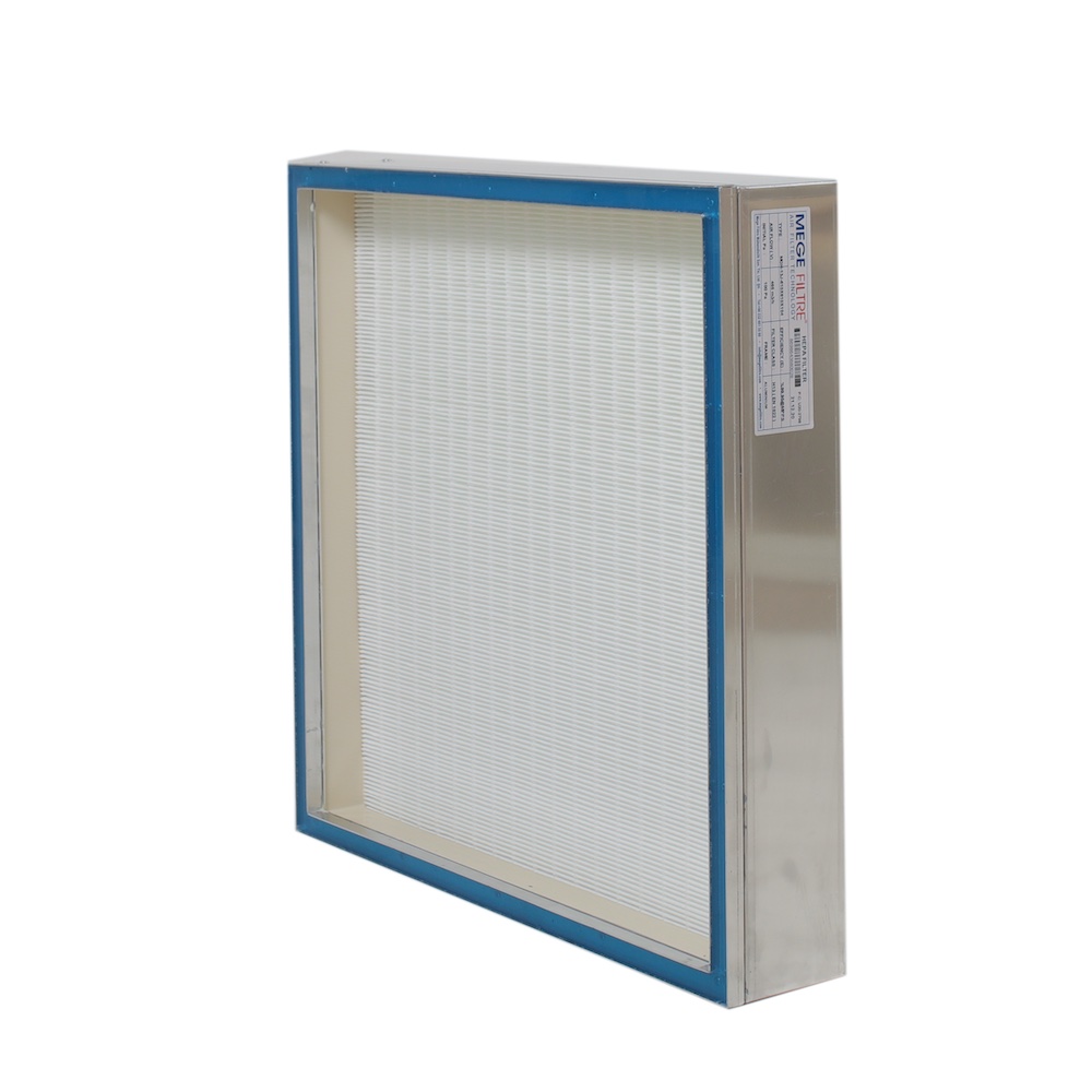 02 LAMINAR FLOW HEPA FILTERS ALUMINIUM FRAME GEL GASKET-80 104M